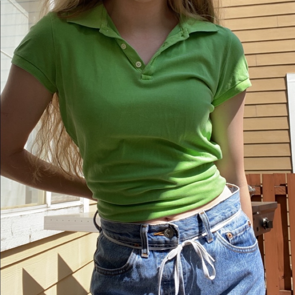 Vintage green polo